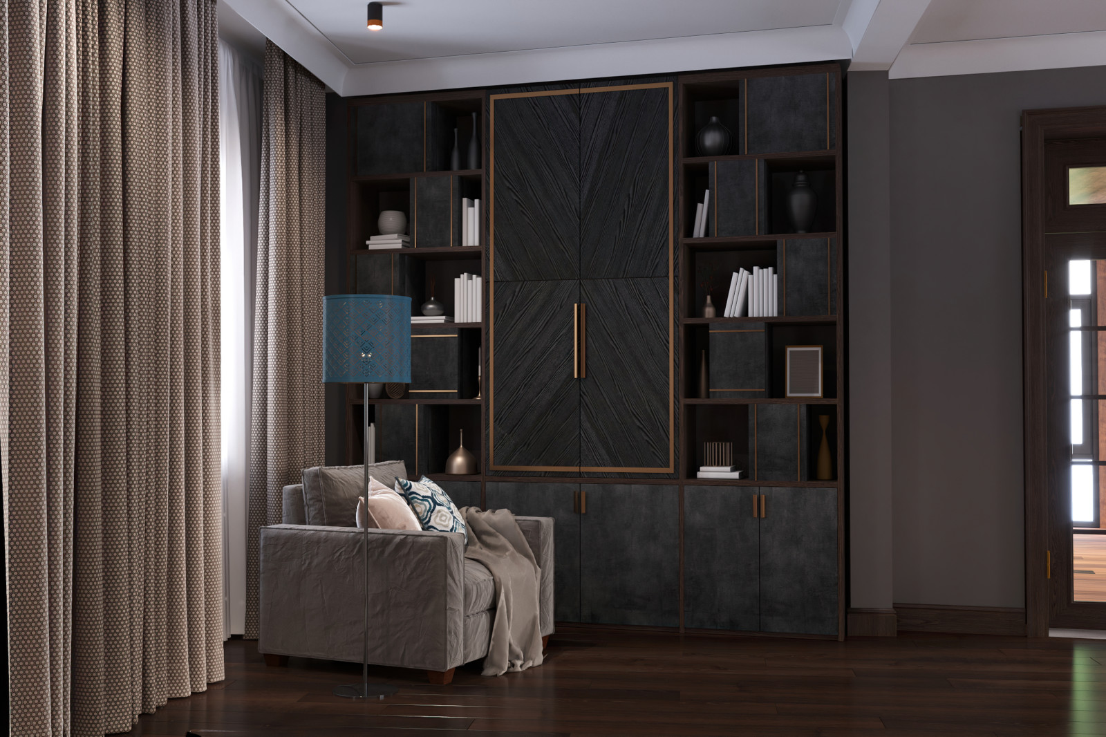 Дизайн-проект дома в Сазонках