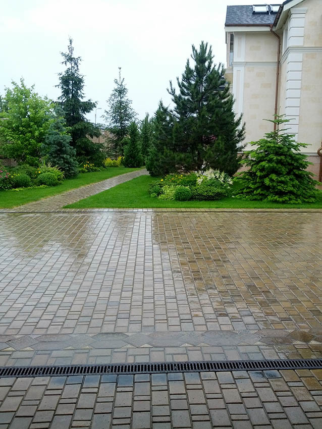 проект частного участка. Одинцовский район. д. Дунио