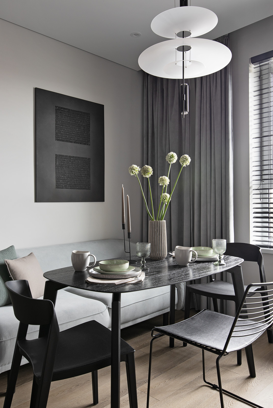 Реализованный дизайн-проекта квартиры под сдачу