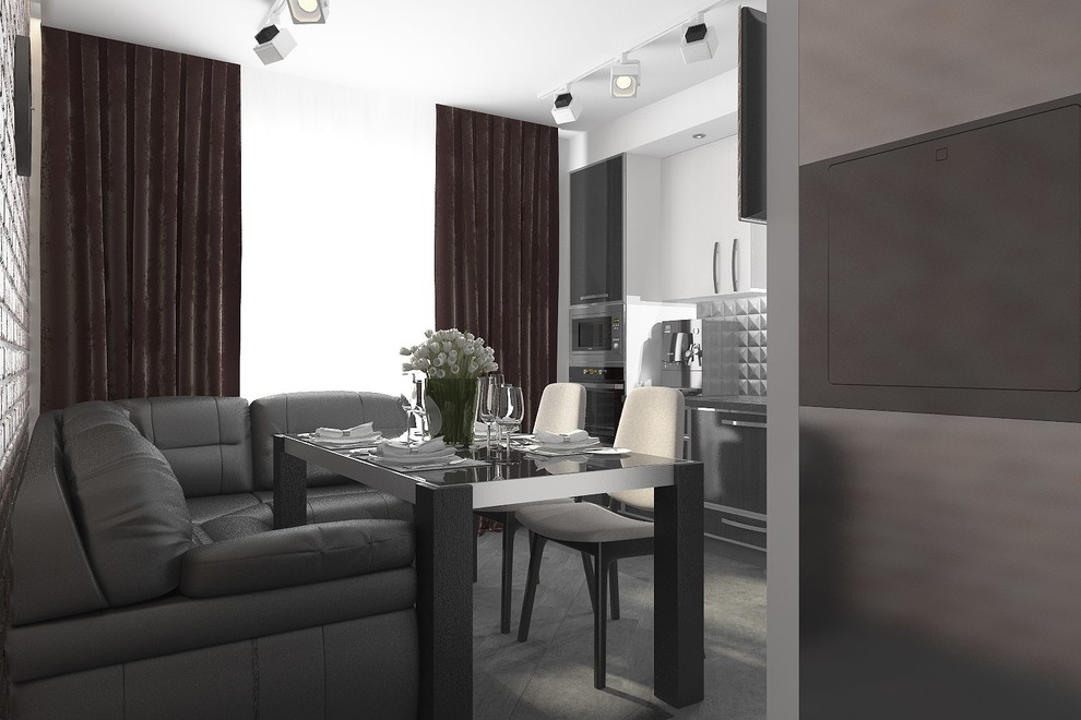 Смелый дизайн для яркой заказчицы