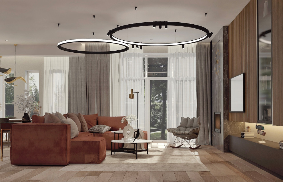 Обложка проекта: Интерьер загородного дома