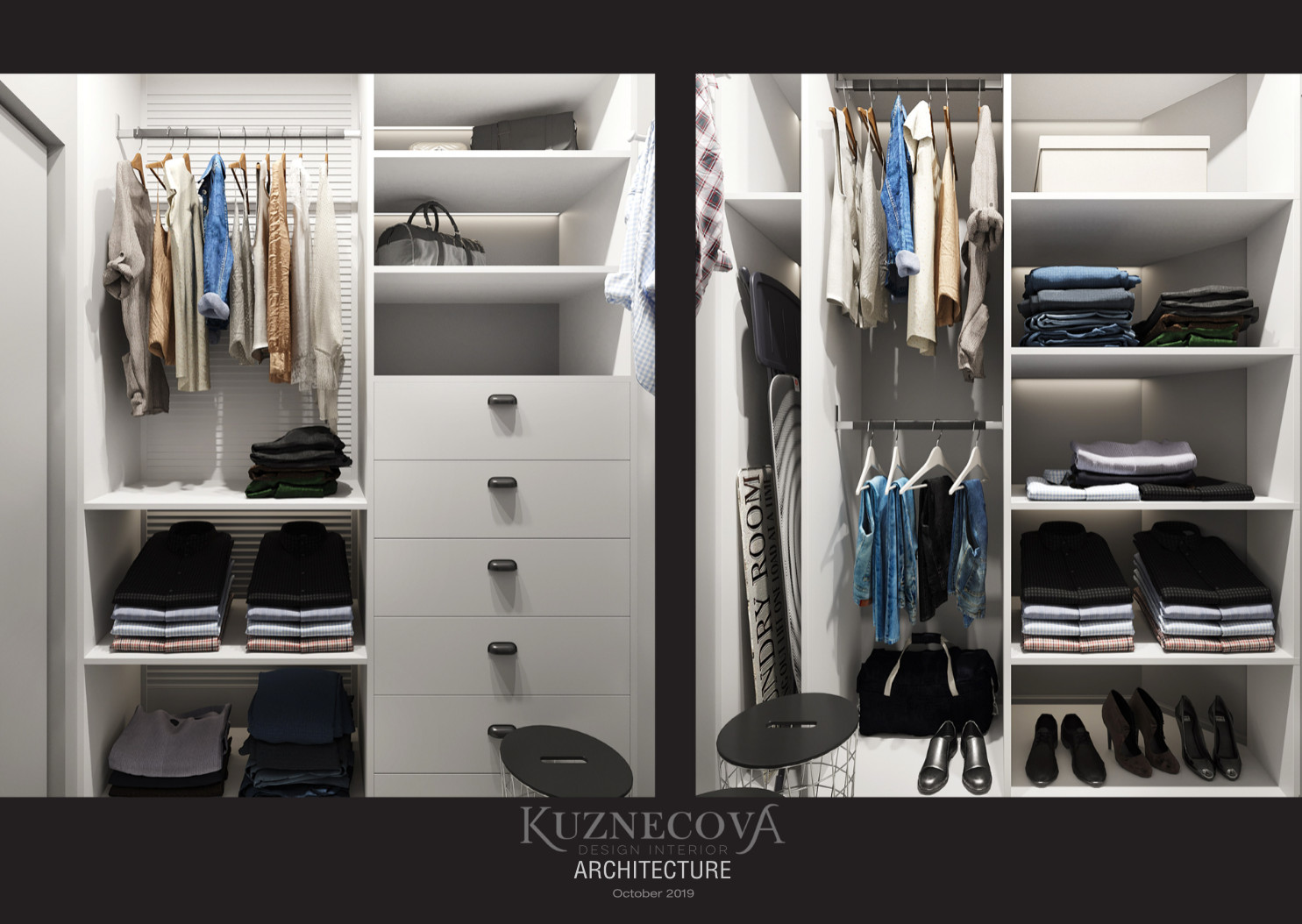 Дизайн проект квартиры 50 кв.м.