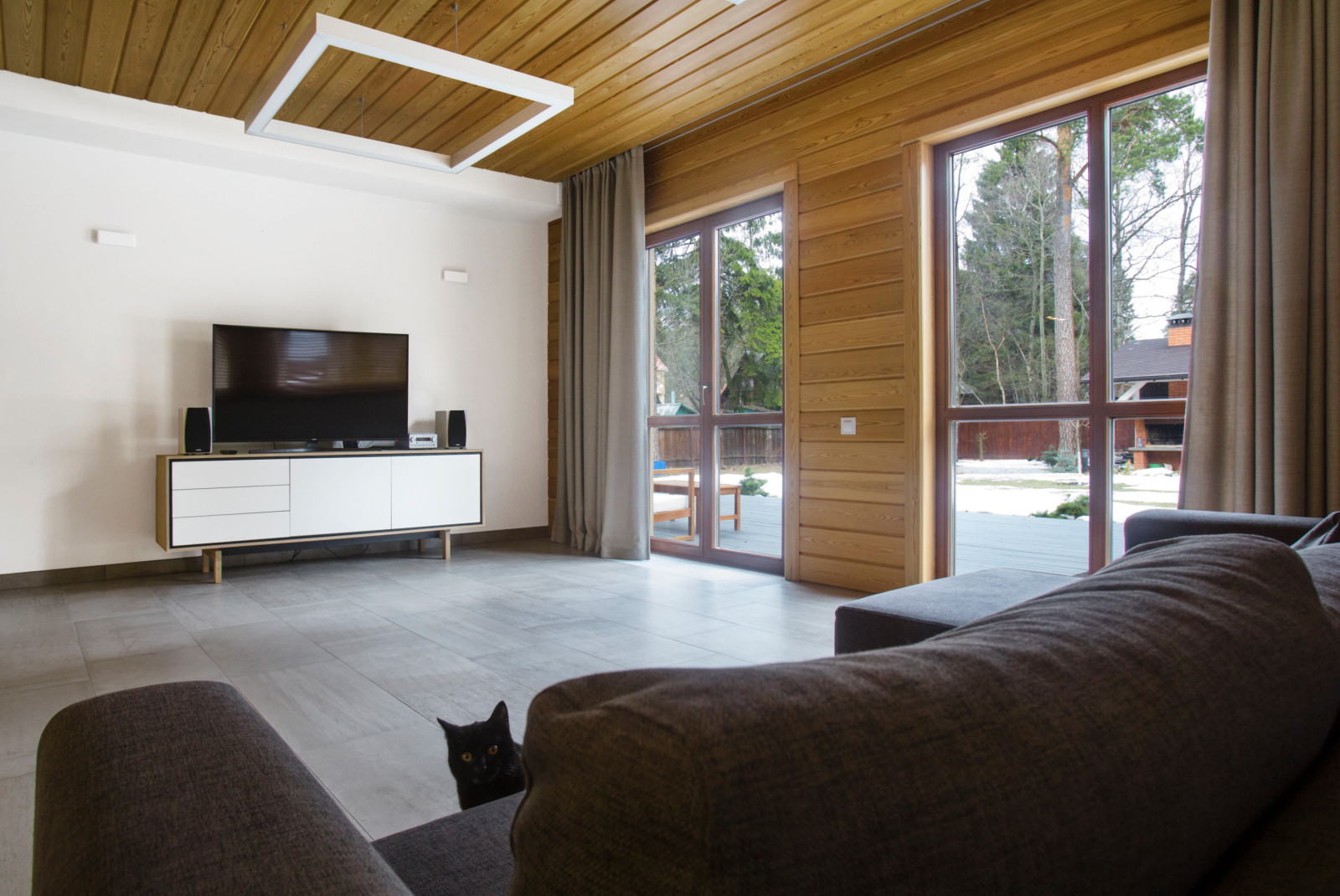 Дизайн интерьера в загородном доме