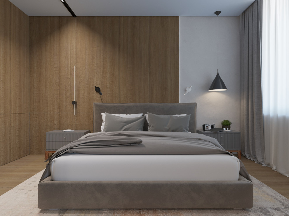 Современный интерьер двухуровневой квартиры 2