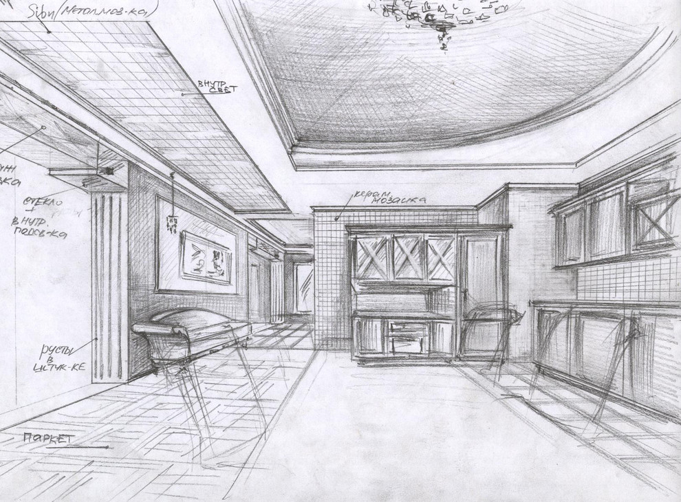 ручная графика, когда нет компютера под рукой