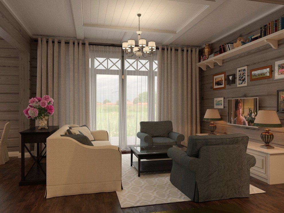 Обложка проекта: Интерьеры загородного дома под Кинешмой