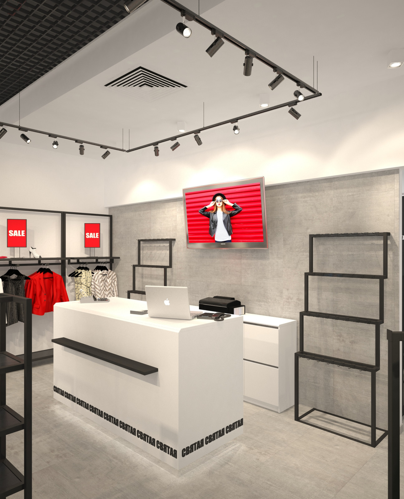 Салон одежды "Святая" / Чебоксары / 2019 год