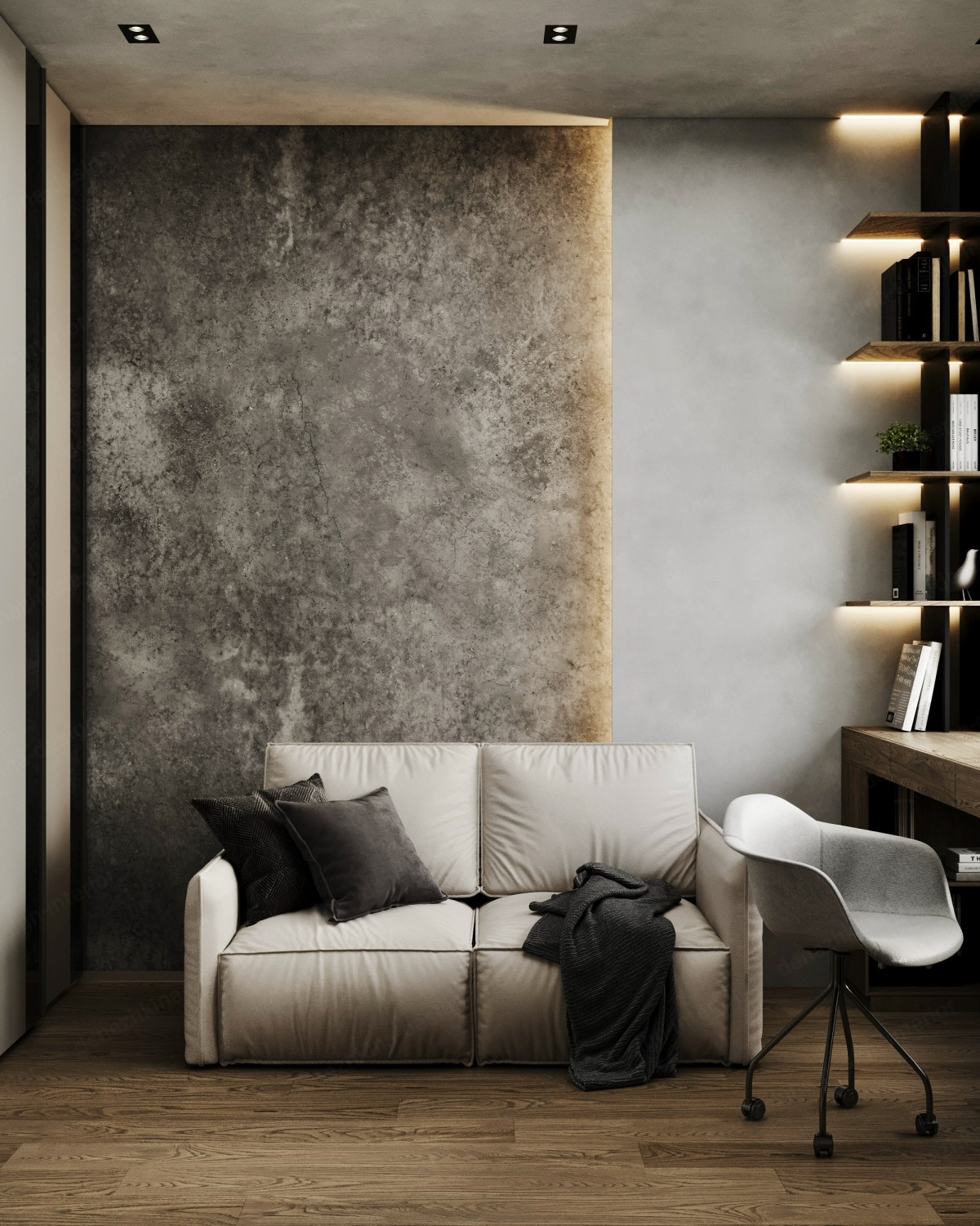 Дизайн проект 3 комнатной квартиры - ЖК Западный порт