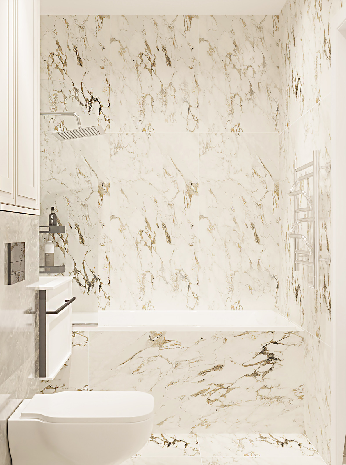 Дизайн-проект квартиры ЖК Поколения. S=78,3 м2