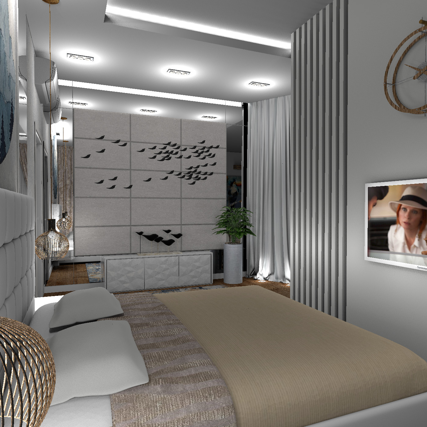 Новогорская Ривьера: квартира свободной планировки для супругов