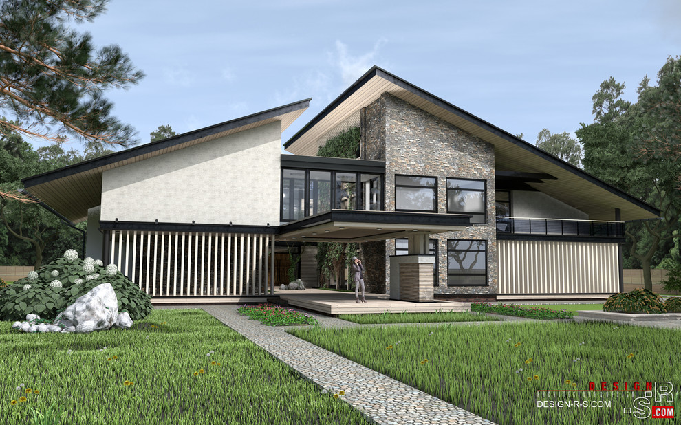 Жилой загородный дом 450 м2