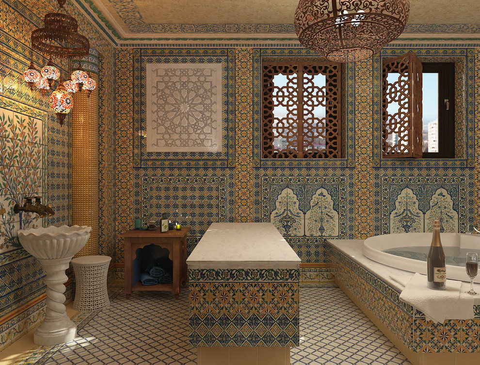 Домашняя SPA зона, совмещенная с домашним кинотеатром