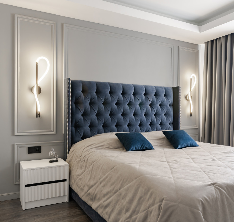 Съемка интерьера спальни в ЖК "Золотой Луч", г. Челябинск