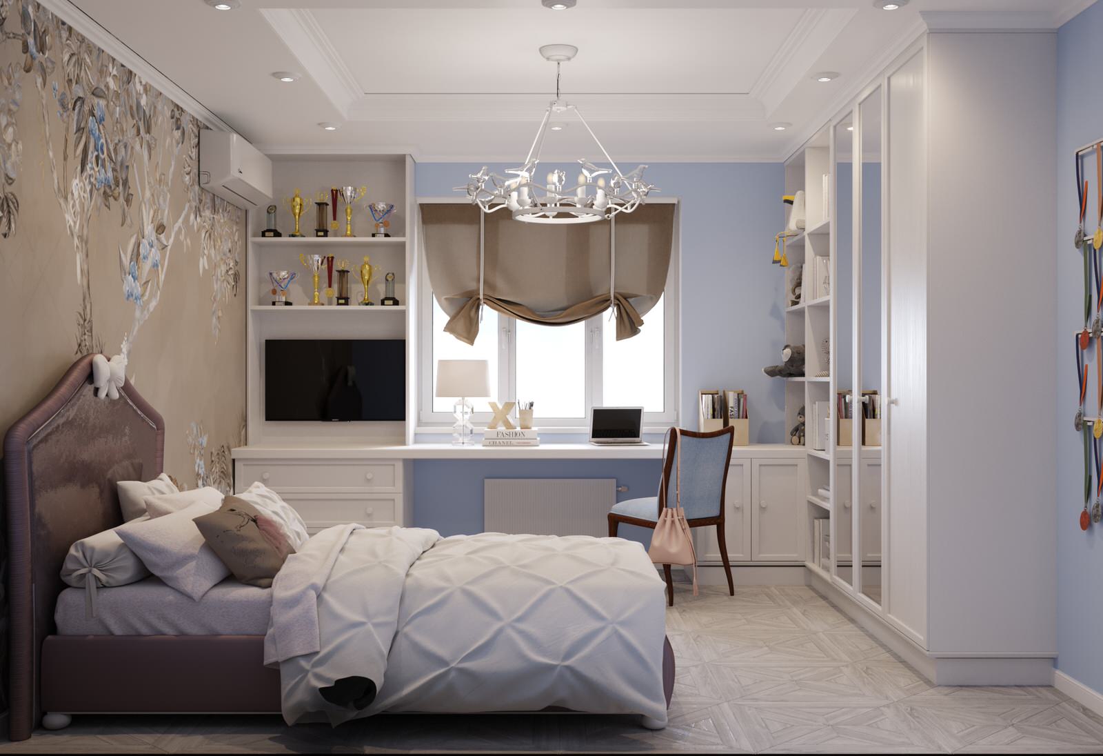 Визуализация квартиры 135 кв ЖК Даудель г.Тюмень