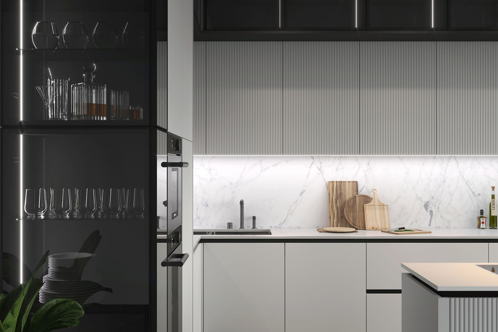 Кухня Модо Бьянко