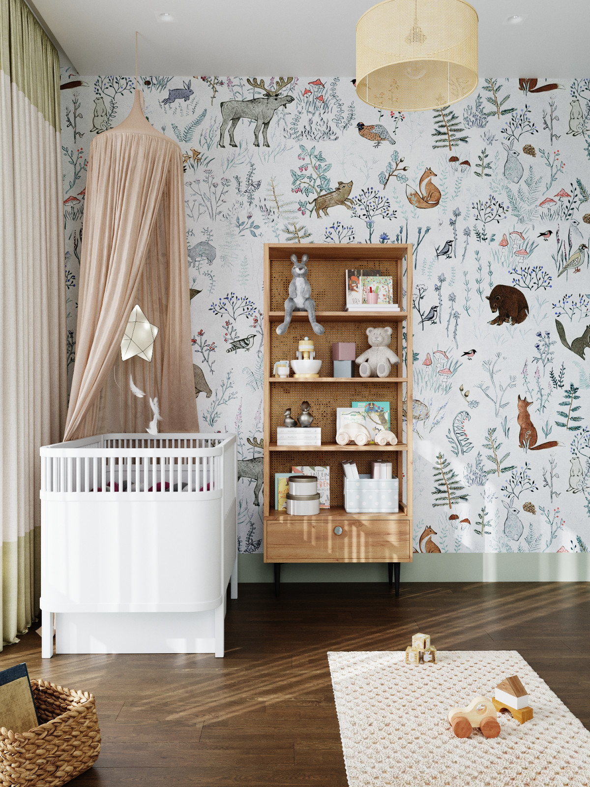 Атмосферная квартира с панорамными окнами