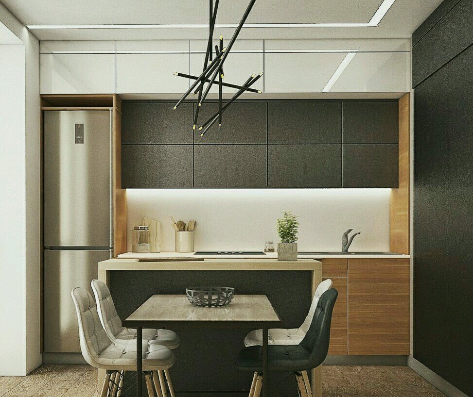 Квартира с элементами эко-стиля