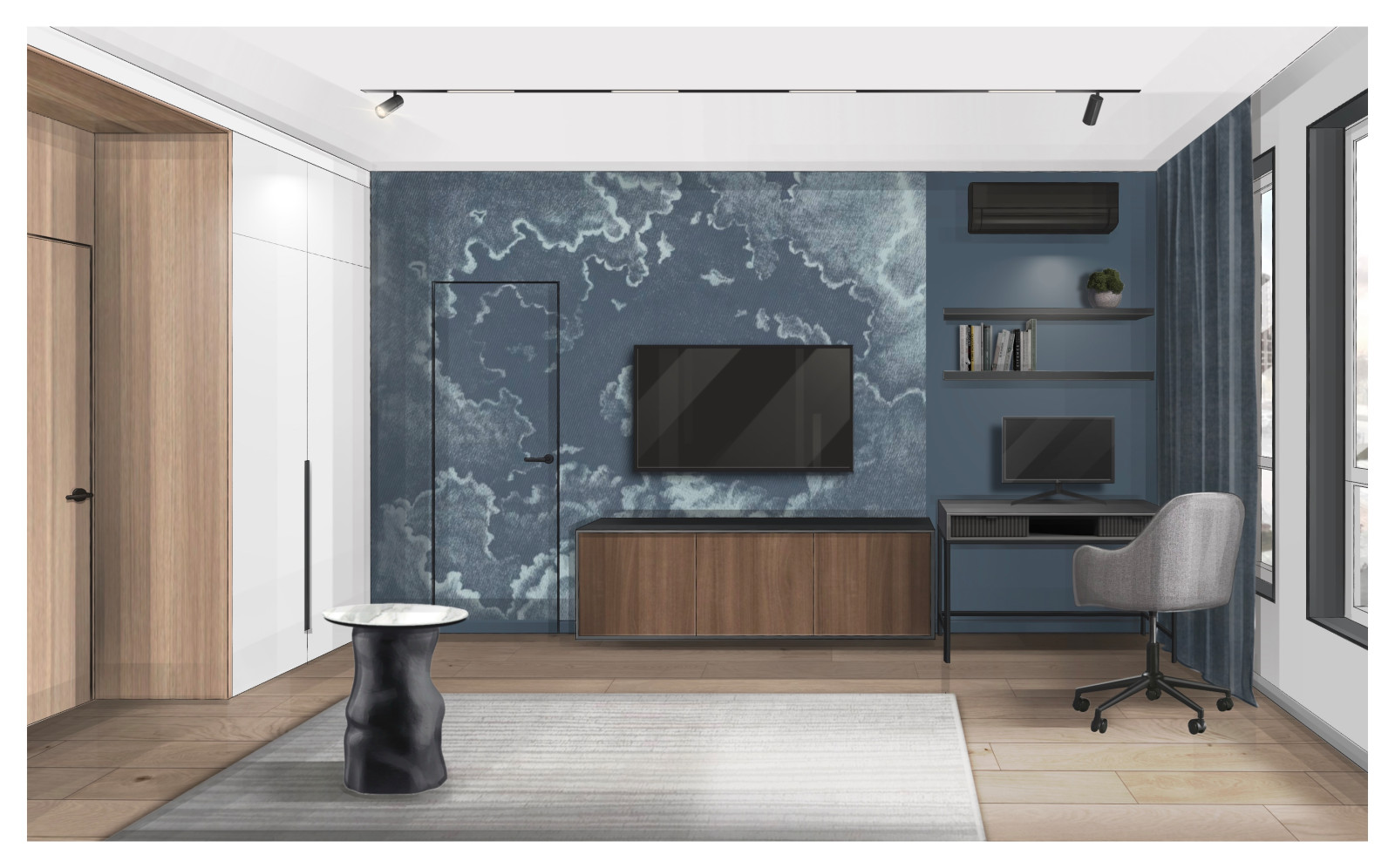 Кухня-гостная