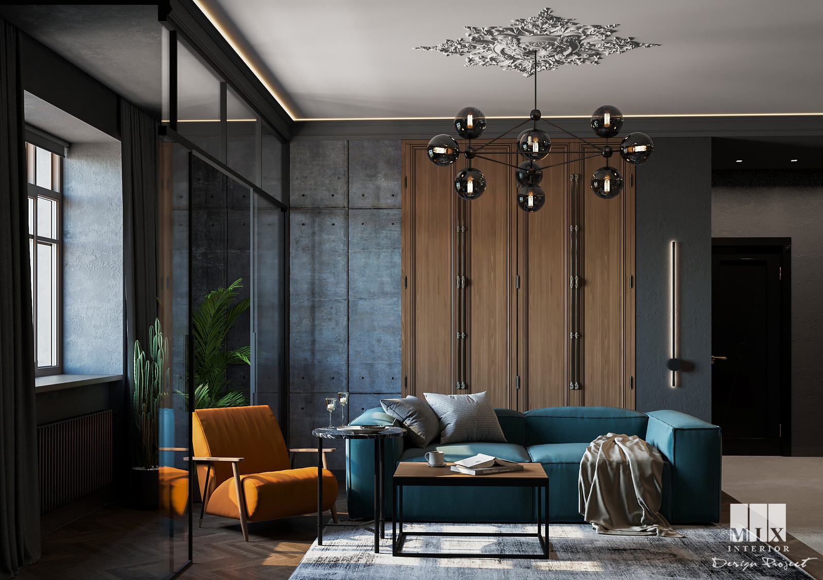 Обложка проекта: Квартира в центре города