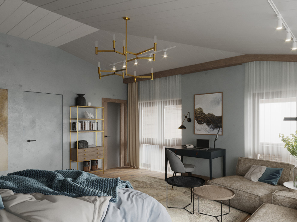 Дизайн проект интерьера загородного дома 850 м2