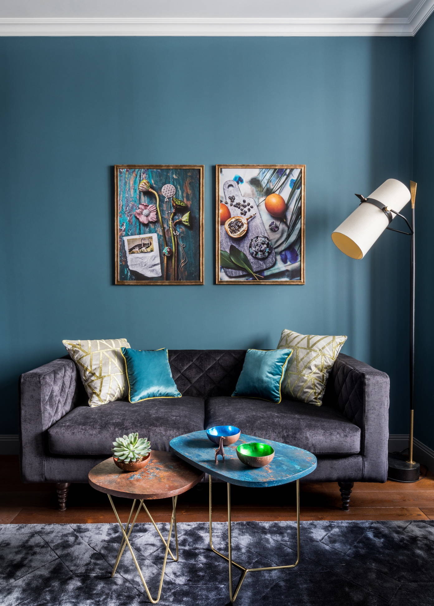 Алгоритм: Как перенести в интерьер сочетания цветов с фото