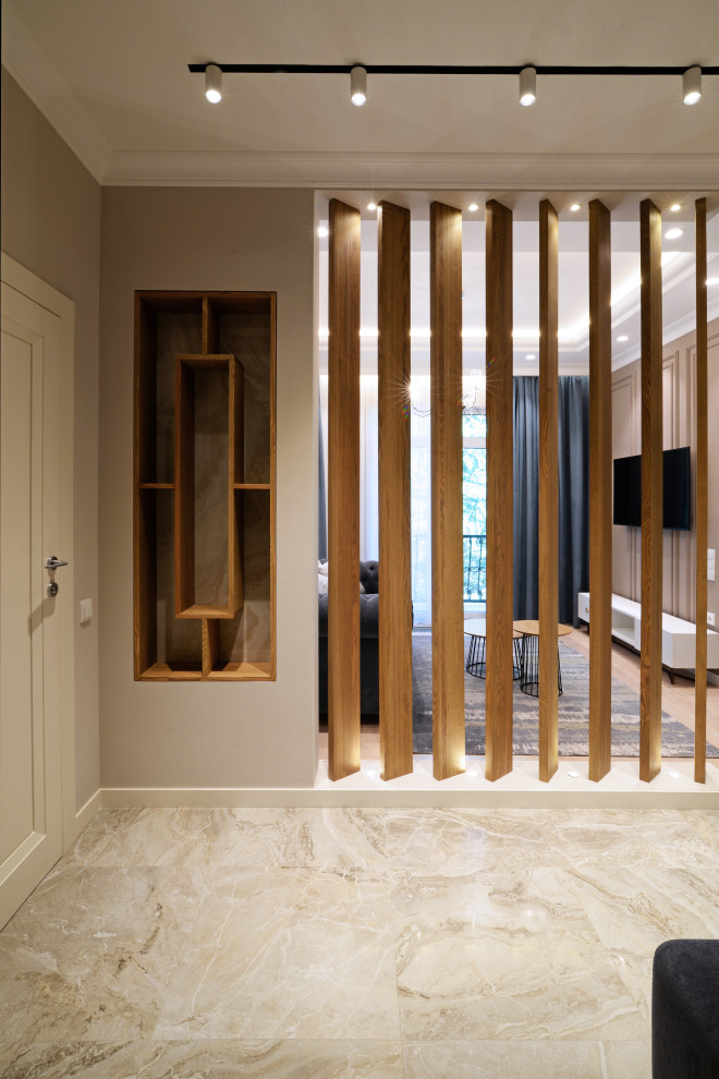 Небольшая квартира в неоклассическом стиле