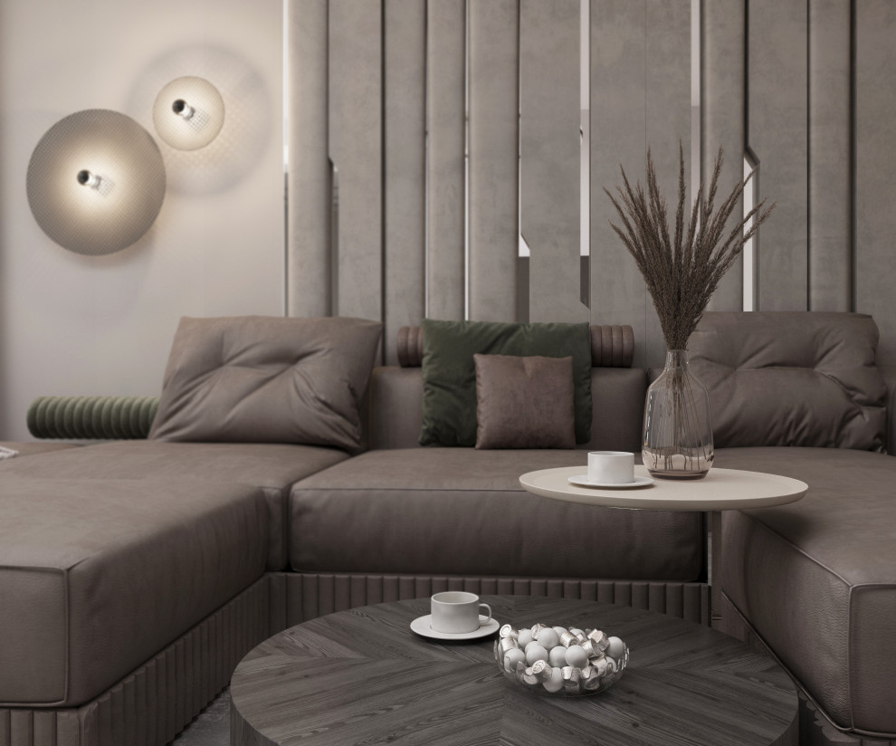 Дизайн-проект гостиной частного дома г. Ростов-на-Дону