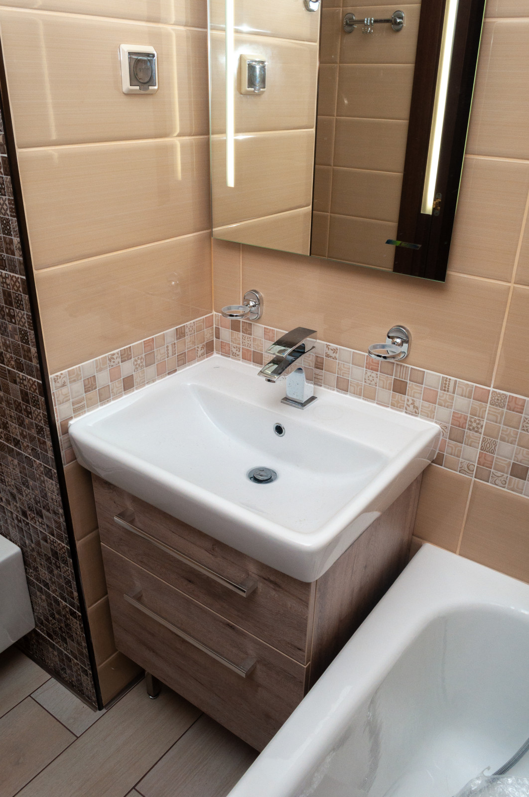 Ясногорская ремонт ванной комнаты