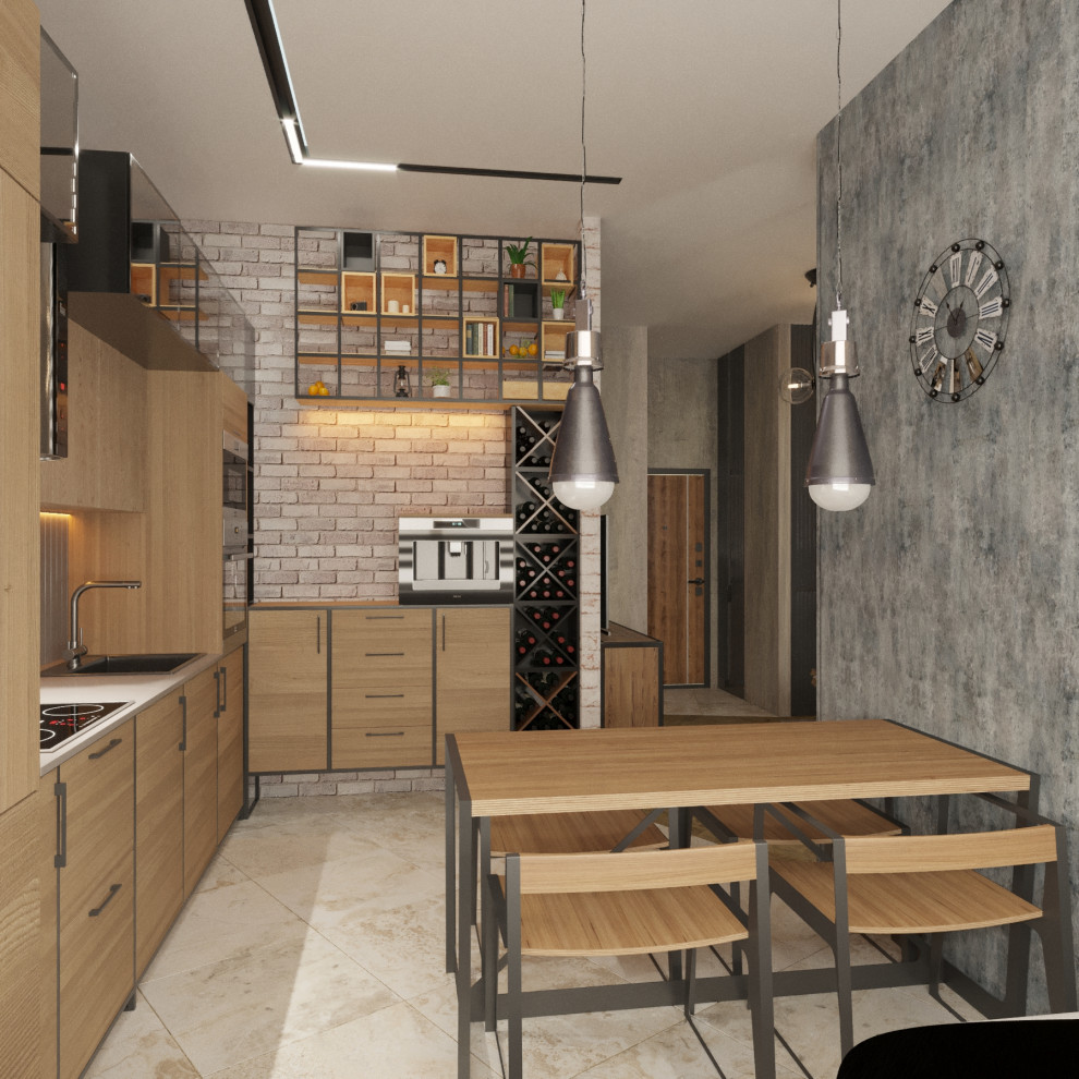 Квартира в стиле лофт