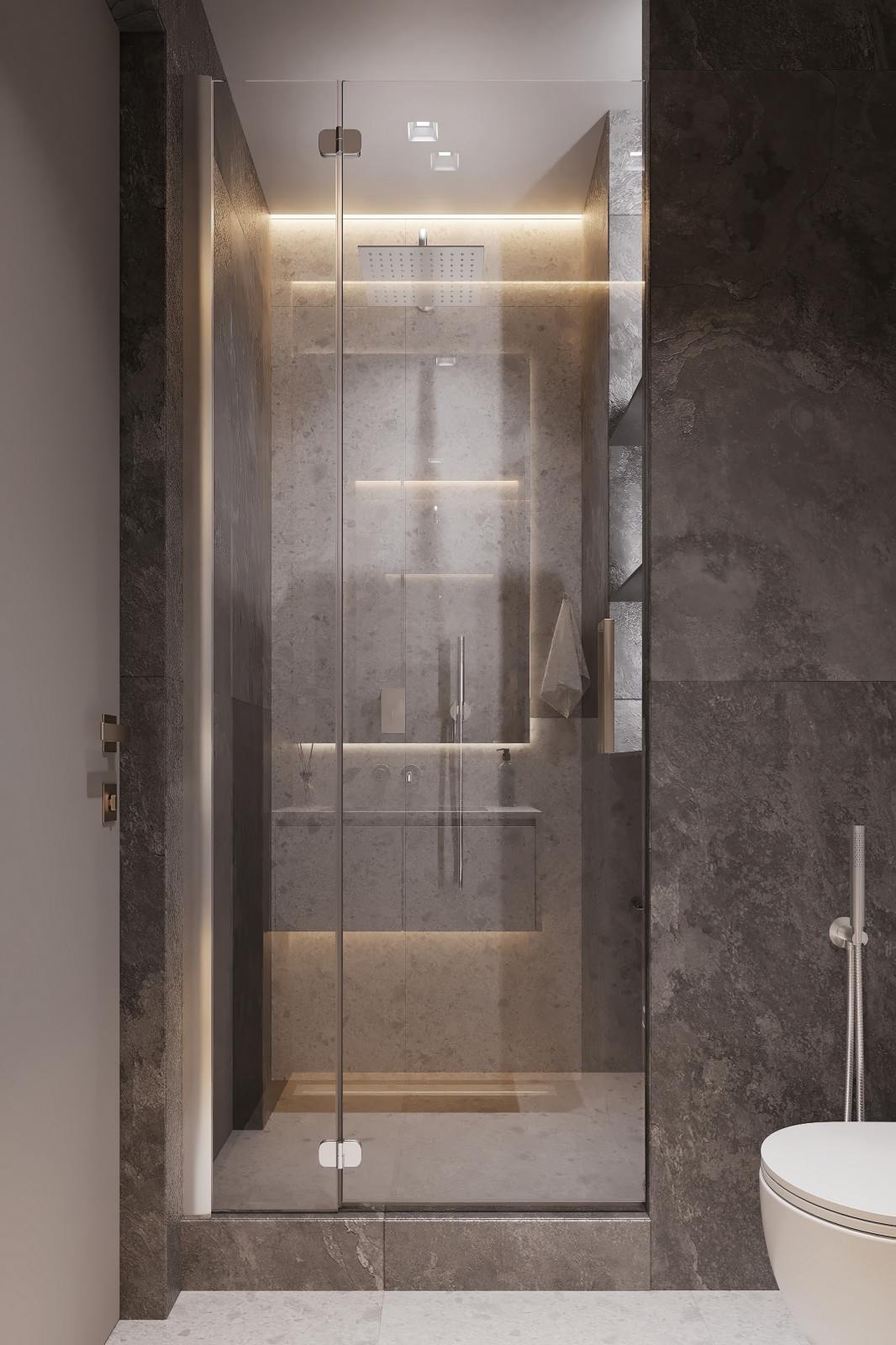 Дизайн и ремонт квартиры в ЖК Большая семерка - Сочный синий