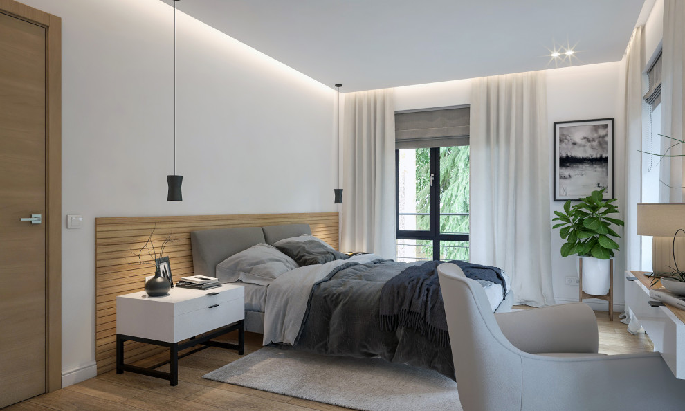 Спальня в стиле минимализм 2