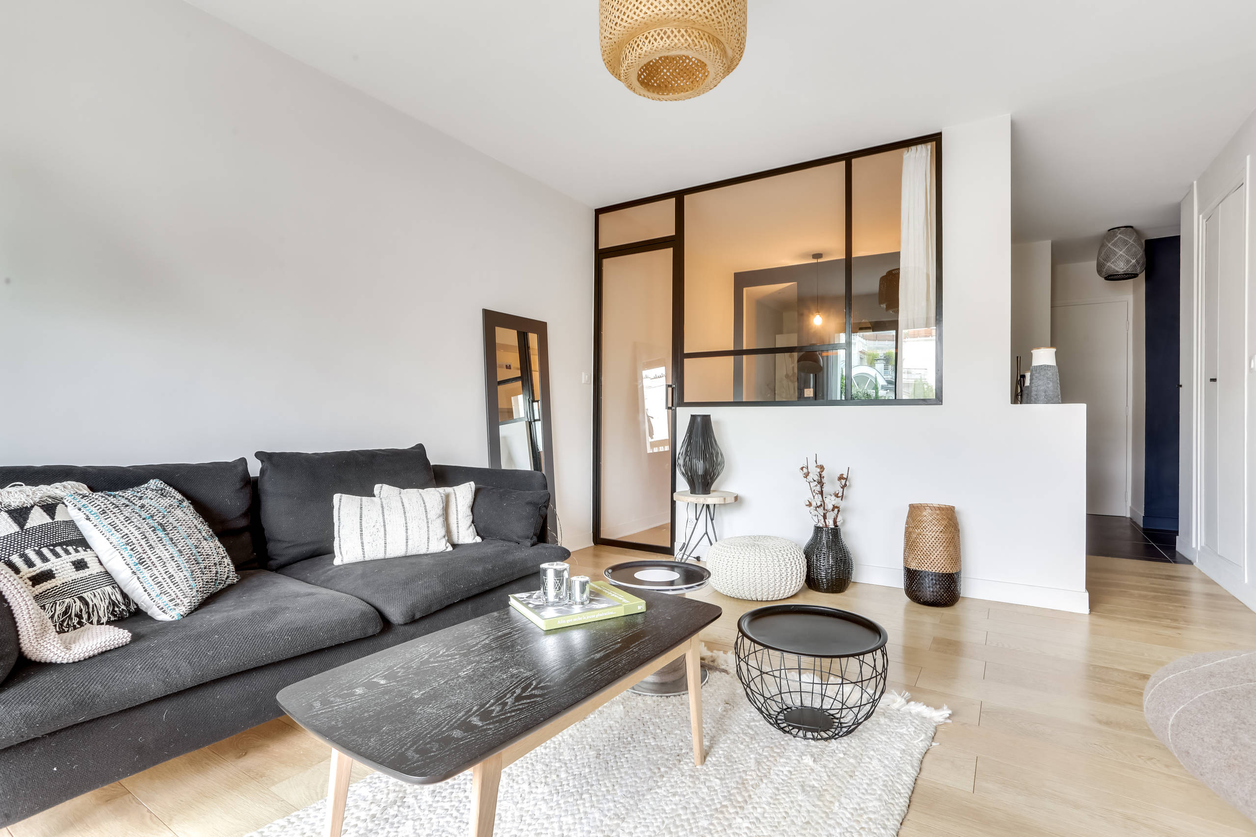 Houzz Франция: Из студии — квартира с отдельной спальней