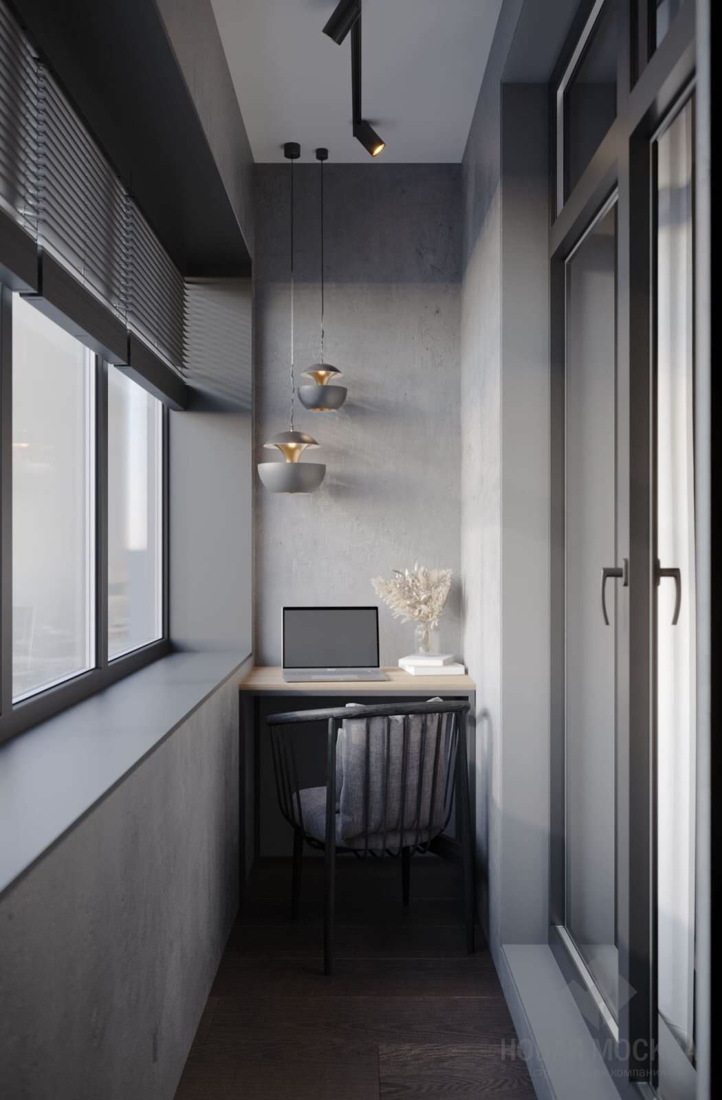 Дизайн-проект однокомнатной квартиры 42 кв.м в ЖК «Скандинавия»