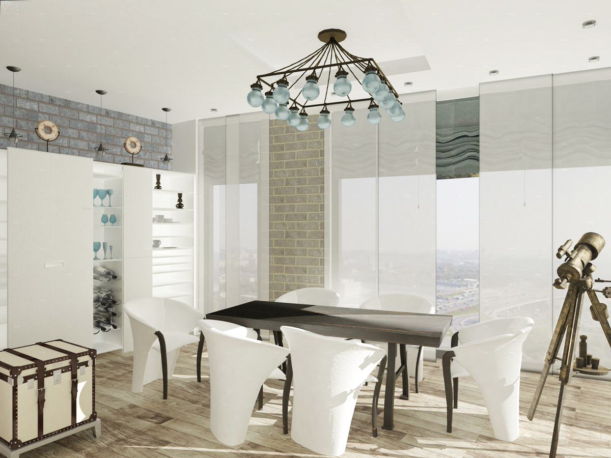 ДИЗАЙН-ПРОЕКТ ИНТЕРЬЕРА В ЖК МОСФИЛЬМОВСКИЙ