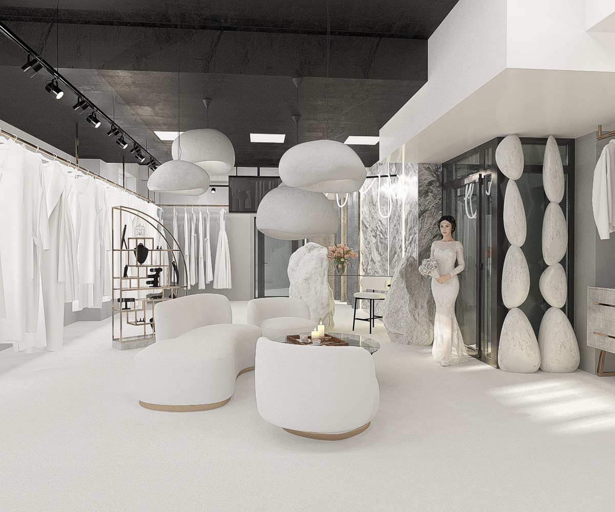 Обложка проекта: Дизайн-проект  свадебного салона