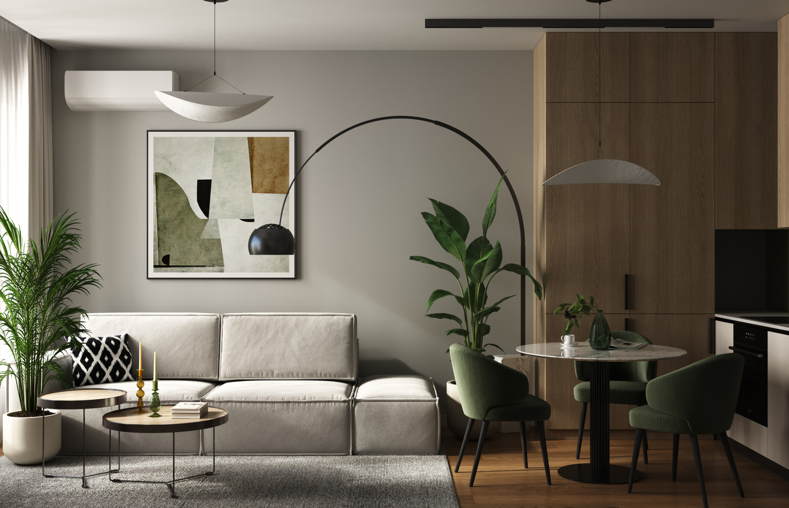 Апартаменты 50 м.кв.