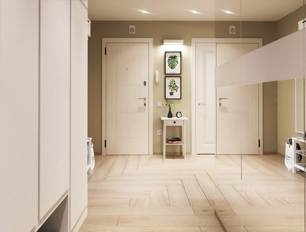 Светлая и лаконичная квартира для семьи с двумя детьми