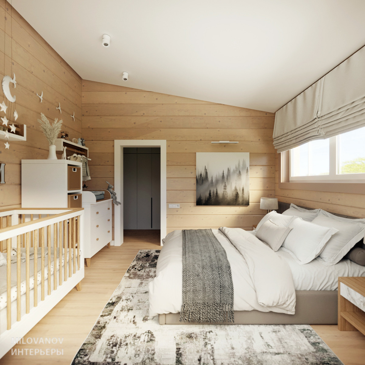 ДОМ ИЗ КЛЕЕНОГО БРУСА