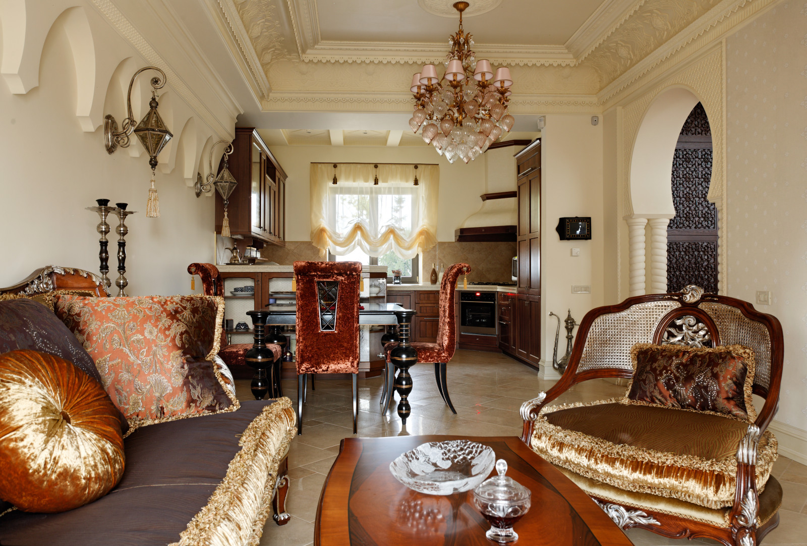 Загородный Дом В Восточном Стиле