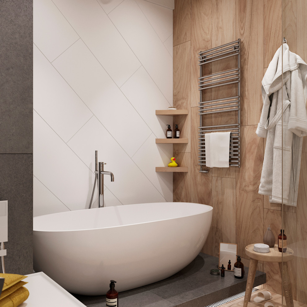 Дизайн-проект квартиры общей площадью - 86 м.кв. в г. Химки, ЖК "Маяк"