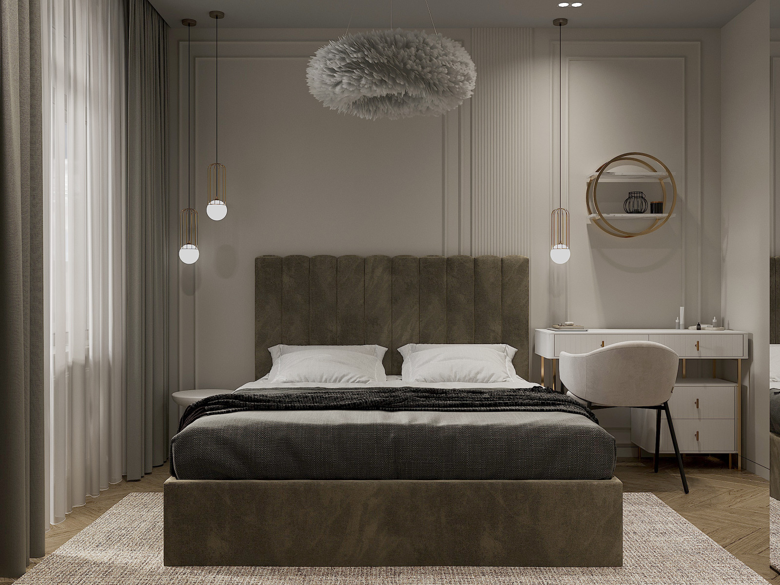 Дизайн 1-комнатной квартиры в жилом комплексе Приморский квартал