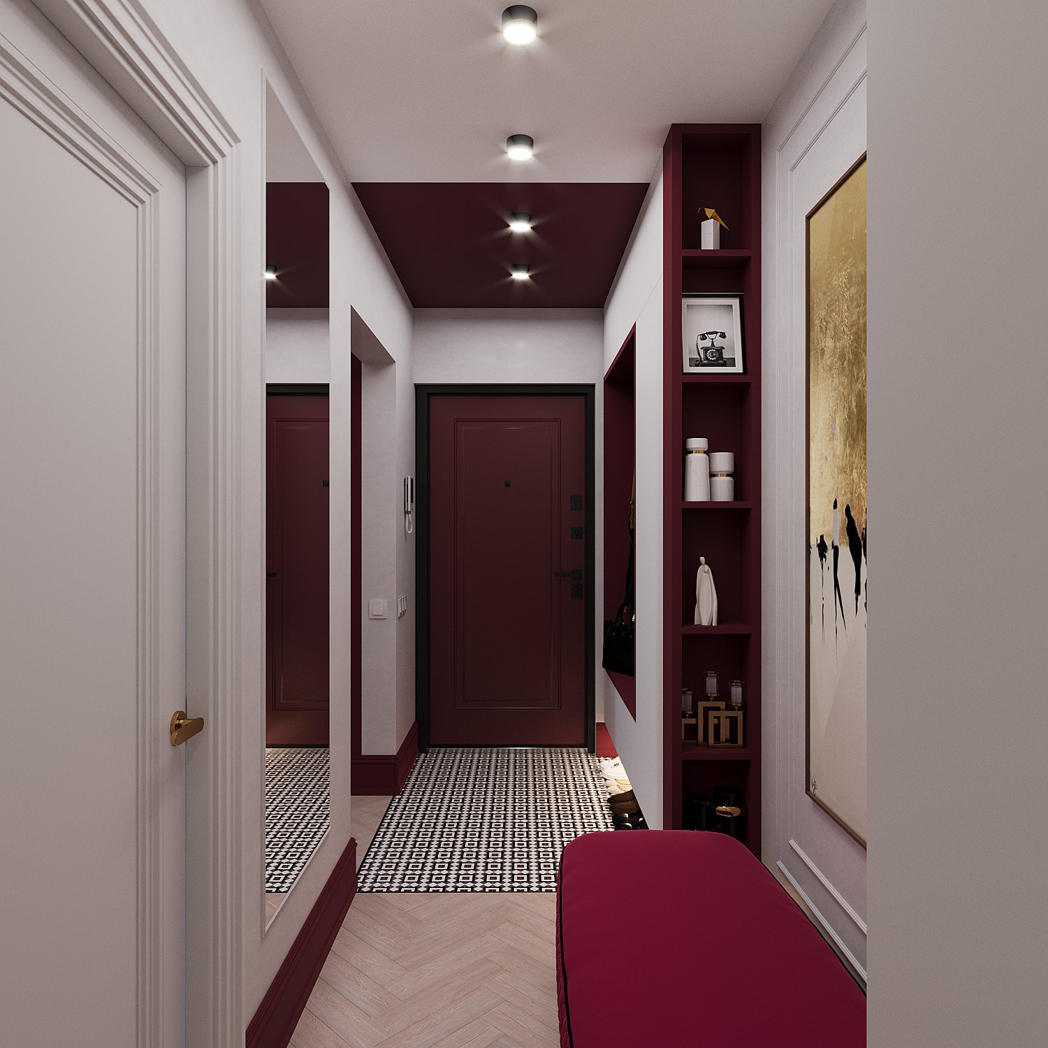 Дизайн проект квартиры 80 кв.м.