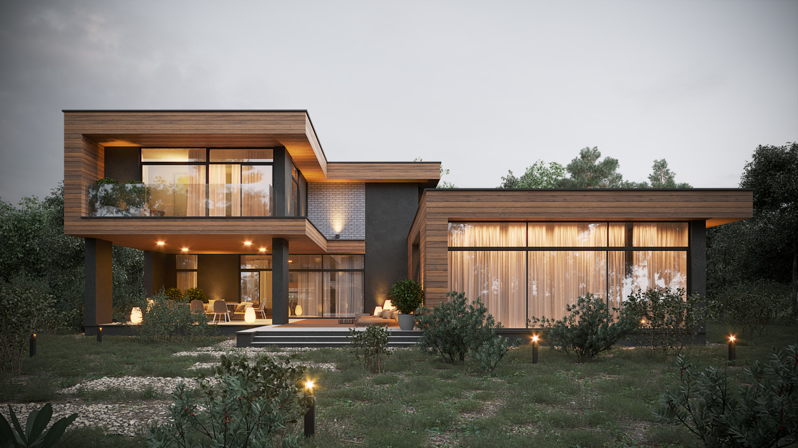 Обложка проекта: Ренессанс парк проект дома