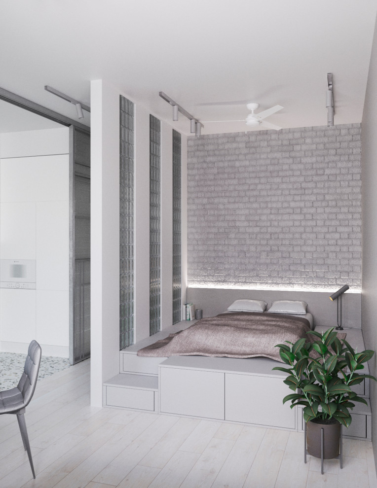 Обложка проекта: Современный дизайн в оттенках серого