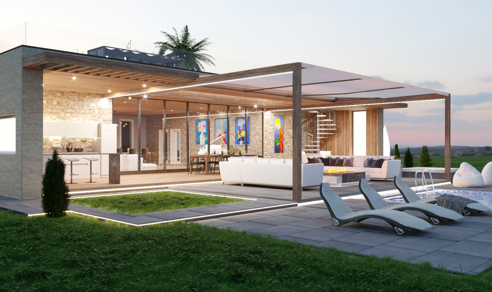 Обложка проекта: Небольшая "Южная" вилла в Крыму