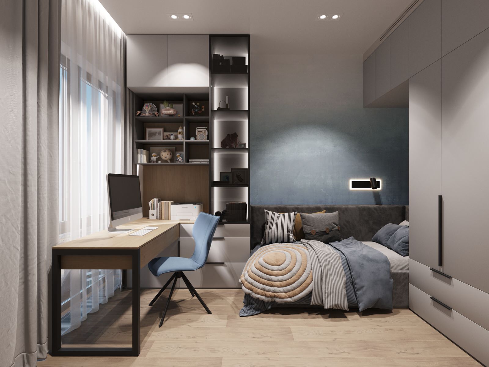 Дизайн-проект для 3-х комнатной квартиры в Москве