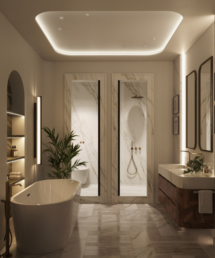 Дизайн-проект квартиры 200м², ЖК Neva Haus