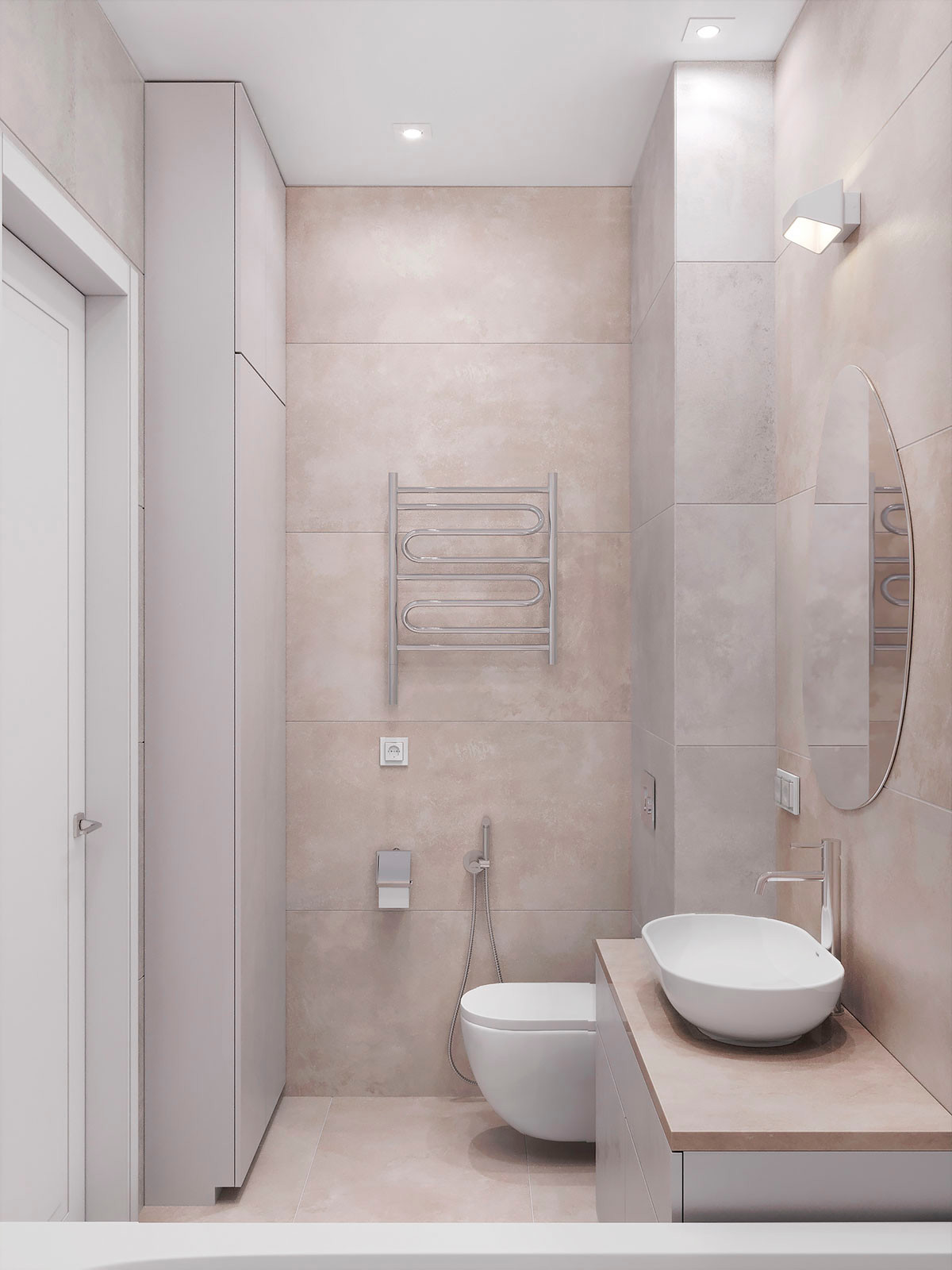 Проект "Персиковый минимализм"