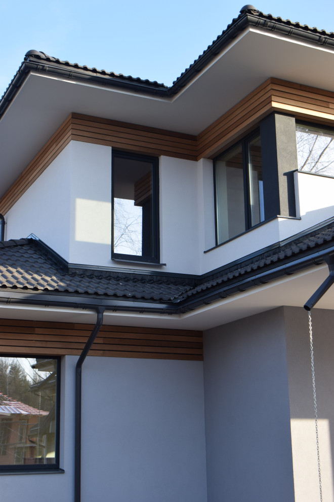 Юкки фасад коттедж