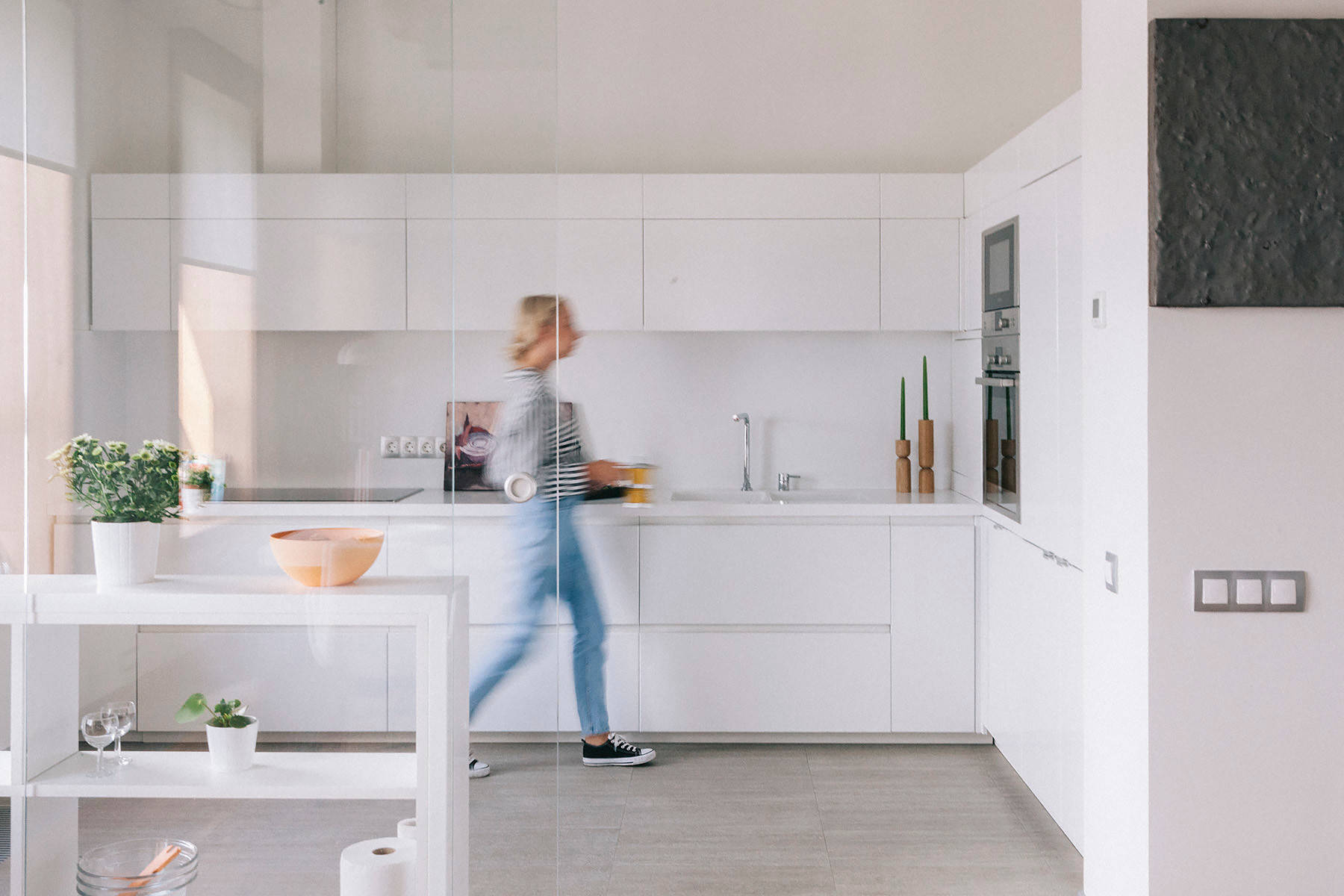 В гостях: Квартира на 37-м этаже с арт-объектами из металла